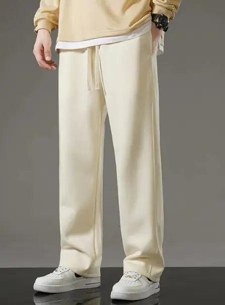 All-Match Men's Flat-Leg Pants