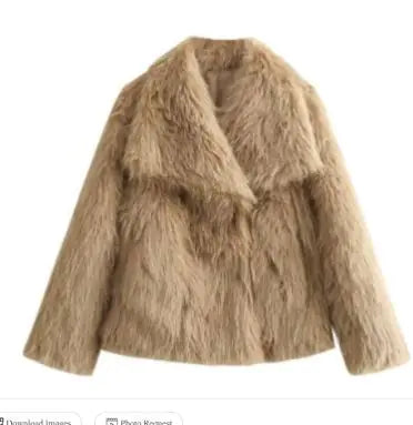 Chic Faux Fur Winter Jacket