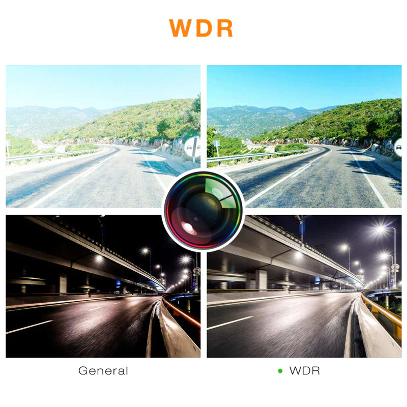 170° HD WiFi Dash Cam Car DVR Recorder with G-Sensor