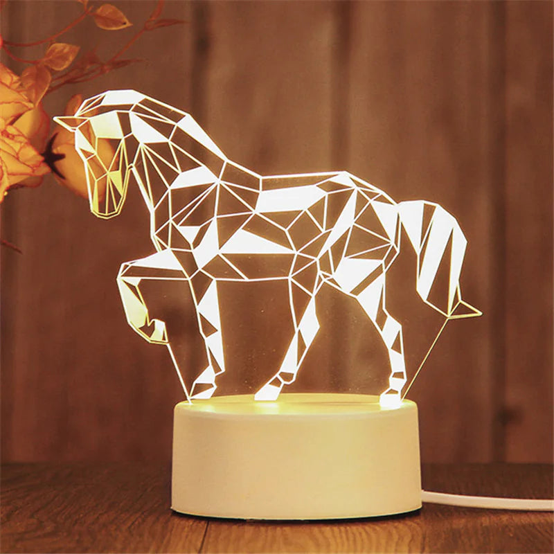 3D Acrylic Love Illuminator