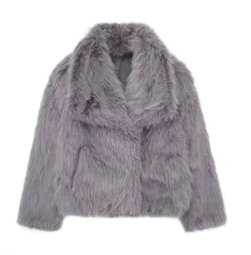 Chic Faux Fur Winter Jacket