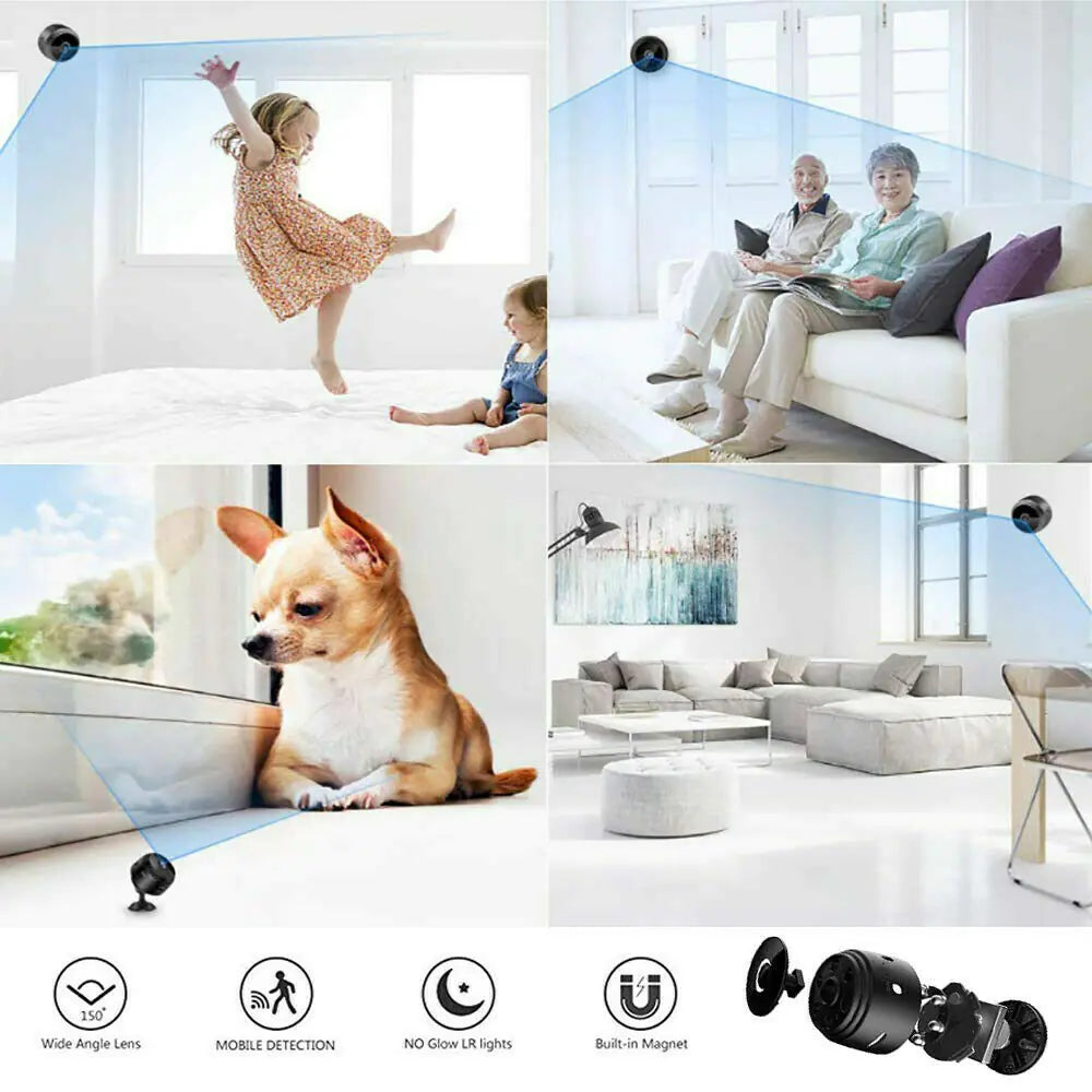 Compact HD WiFi Spy Camera 1080P DVR