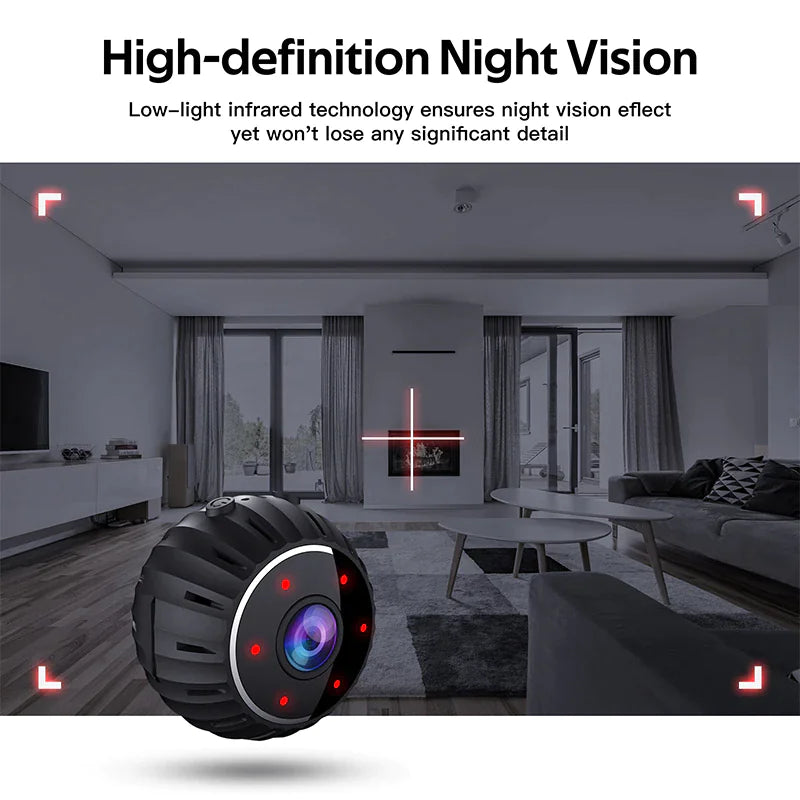 Compact Wireless Nanny Cam HD 1080P DVR