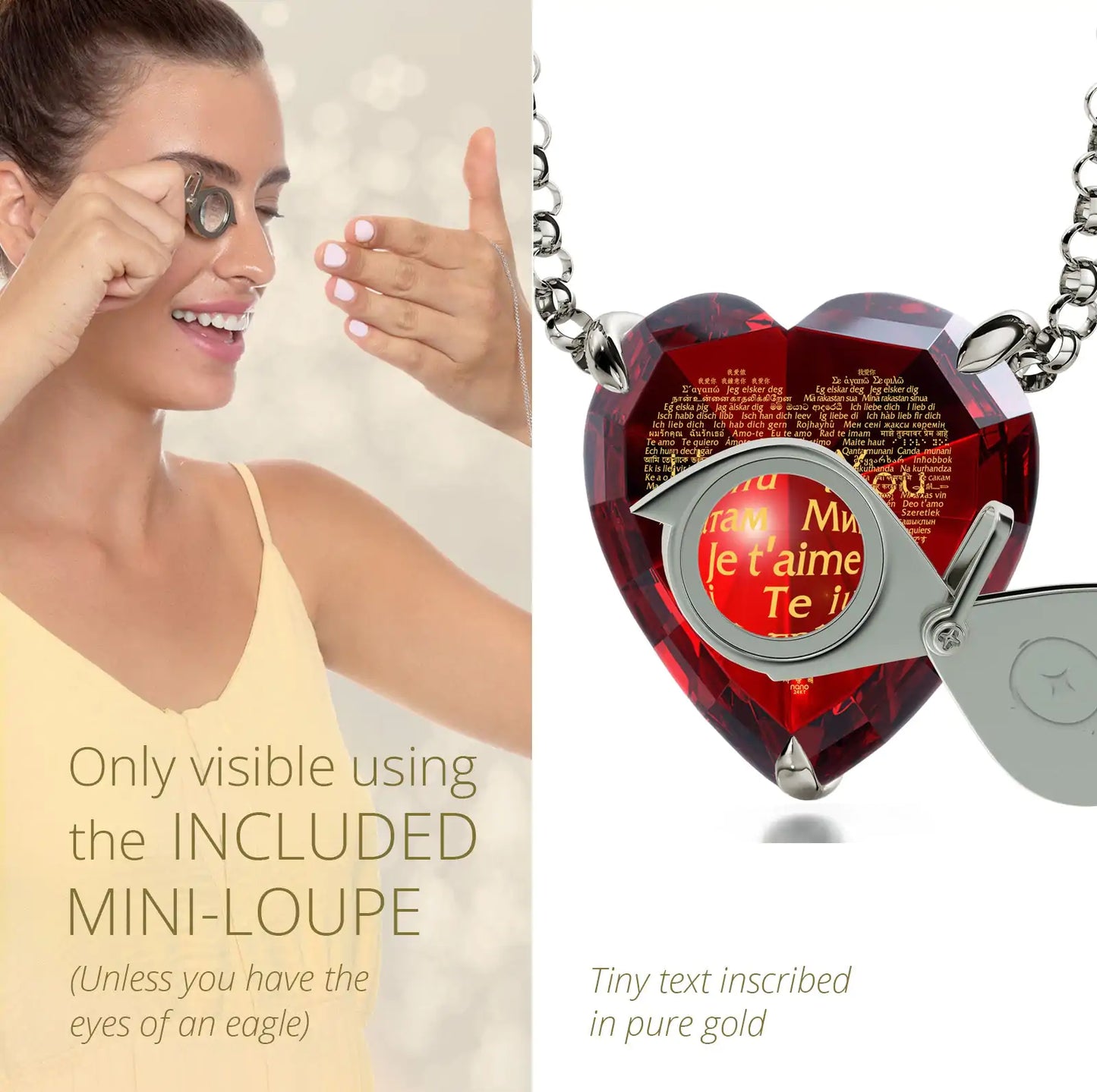 Heartfelt Silver 925 Love Pendant & Earrings Set