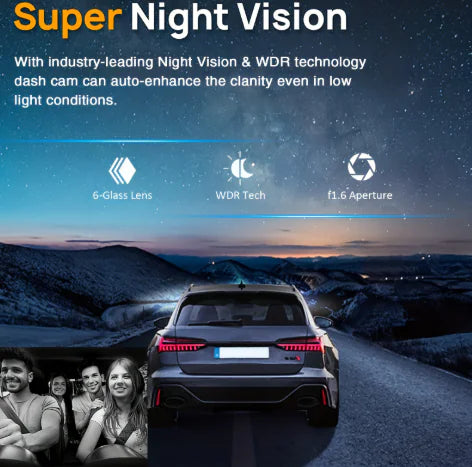 DualView 360° Car Dash Cam