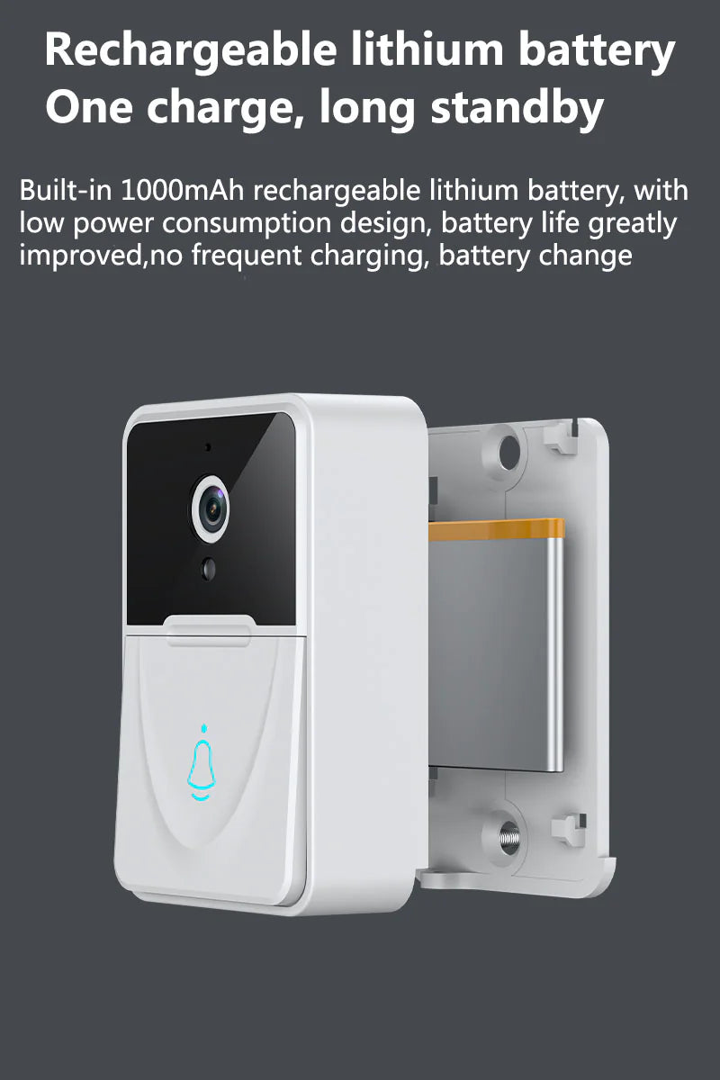 Smart WiFi Video Doorbell with Intercom