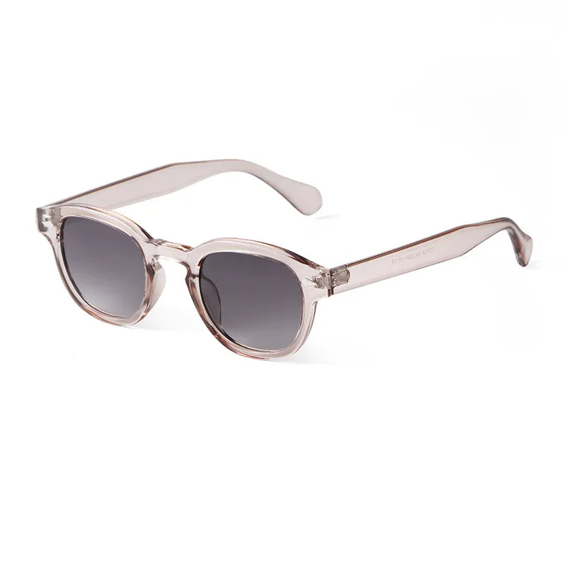 Trendy Small Oval UV Sunglasses