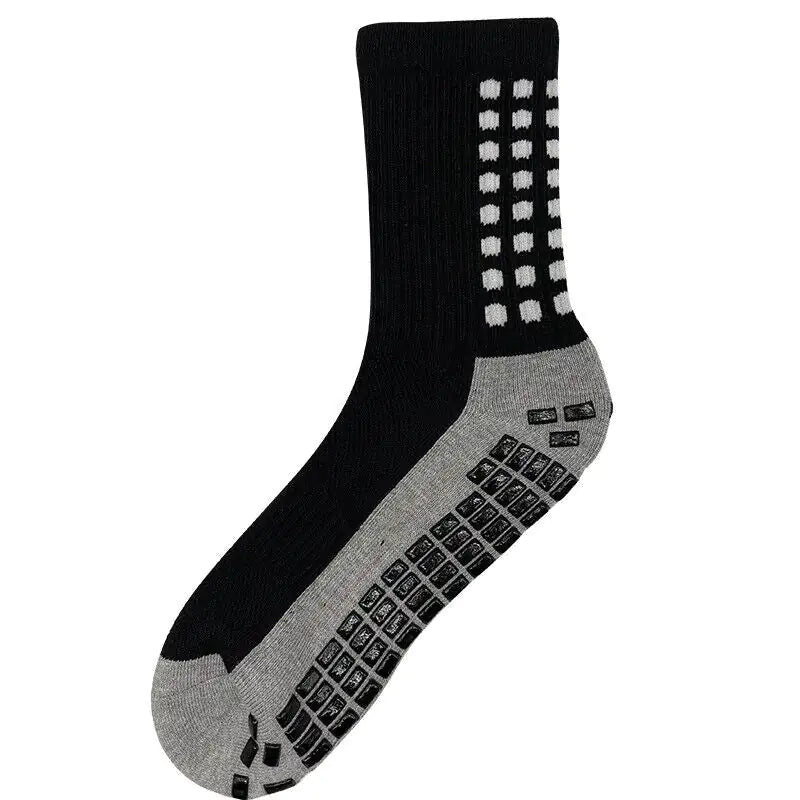 3-Pack Premium Sports Grip Socks for Soccer, Basketball & Football