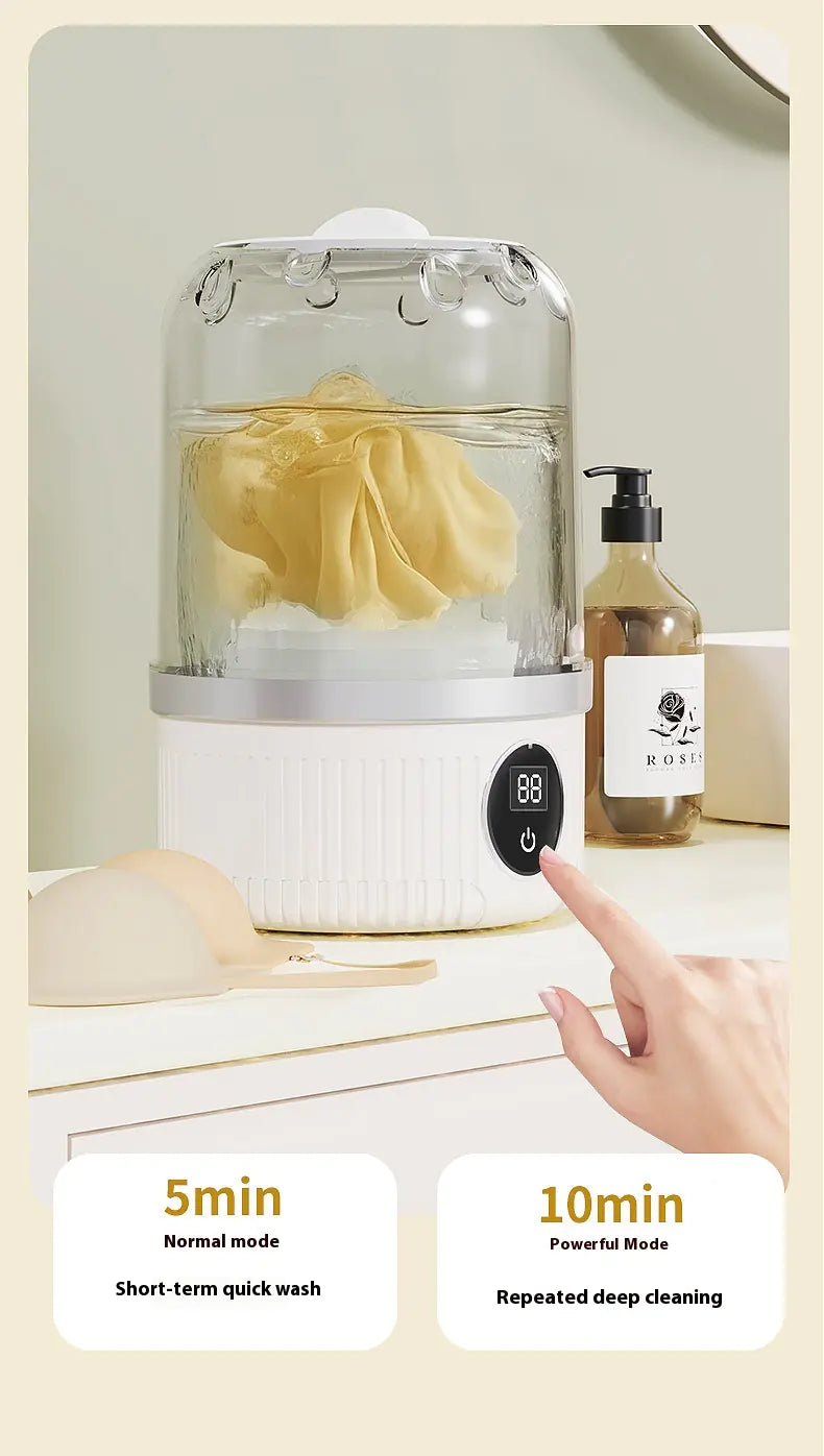 Compact Wireless Travel Washer