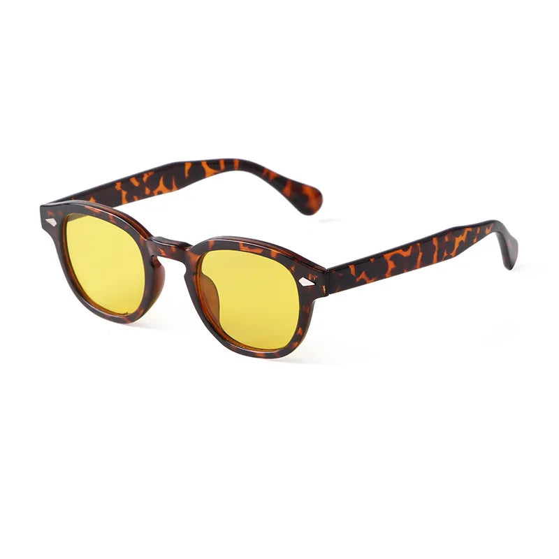 Trendy Small Oval UV Sunglasses