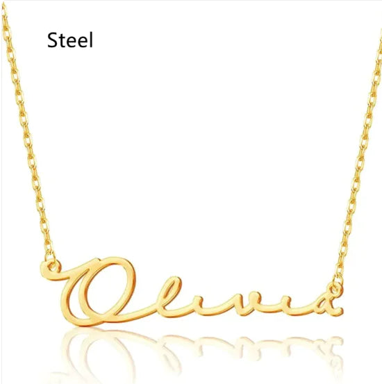 Stainless Steel Name Necklace