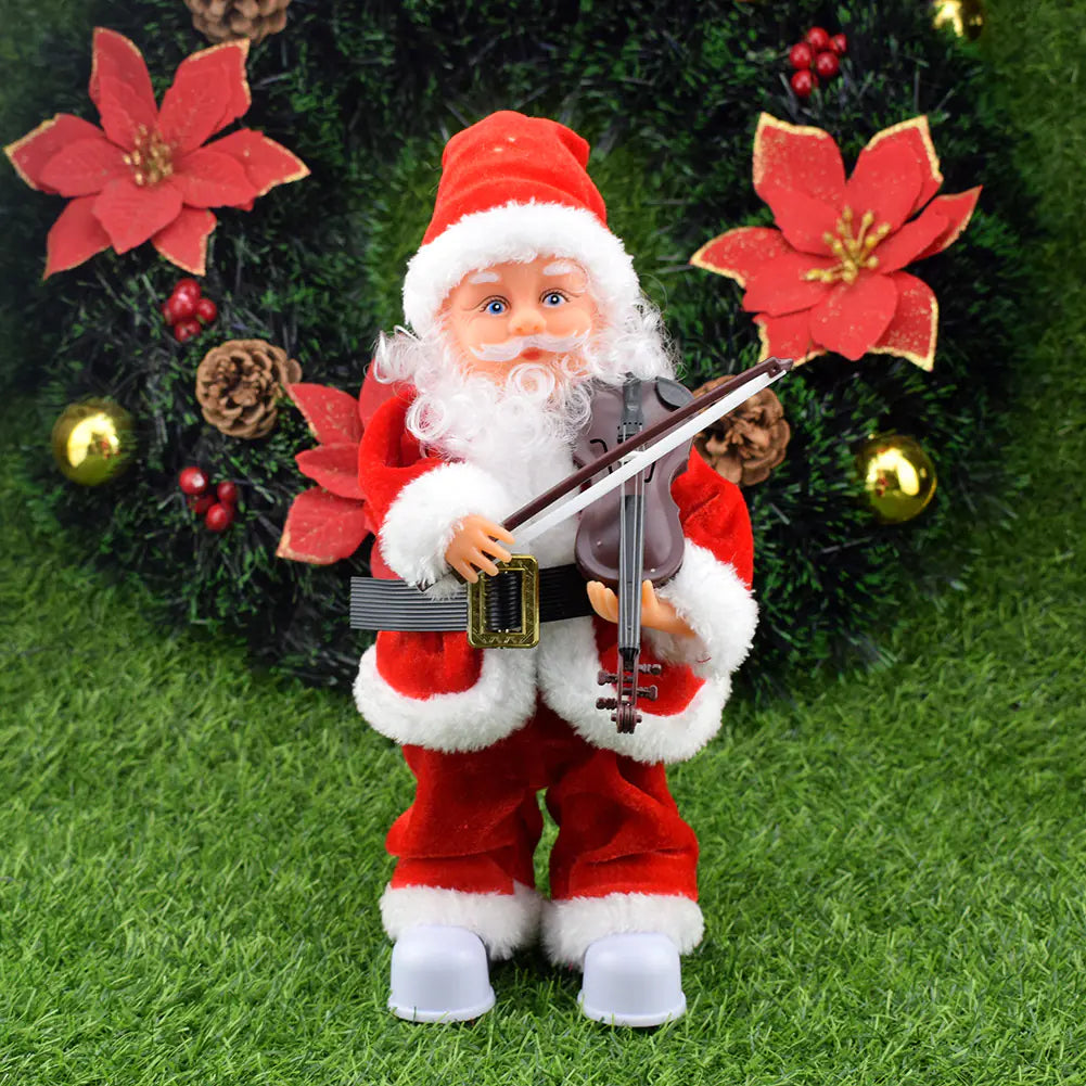 Santa Climber Figurine