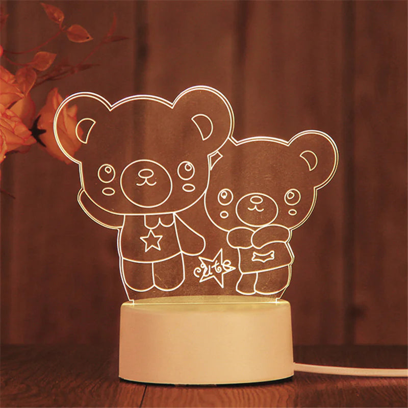 3D Acrylic Love Illuminator