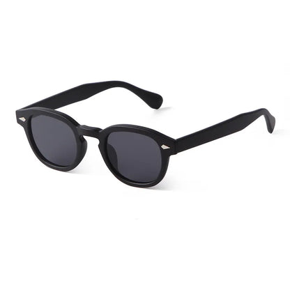 Trendy Small Oval UV Sunglasses