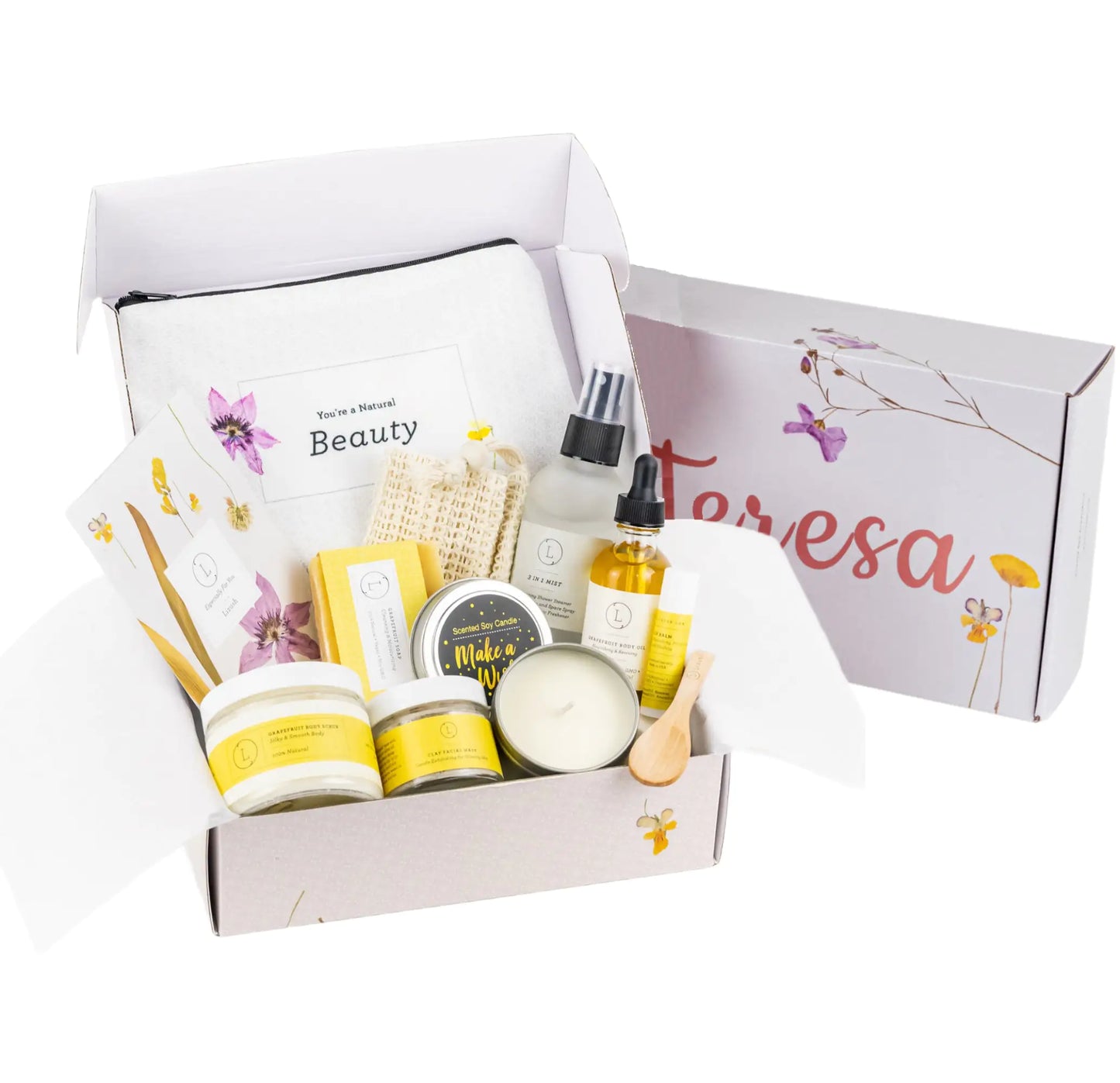 Natural Essence Bath & Body Spa Kit - 9-Piece Set