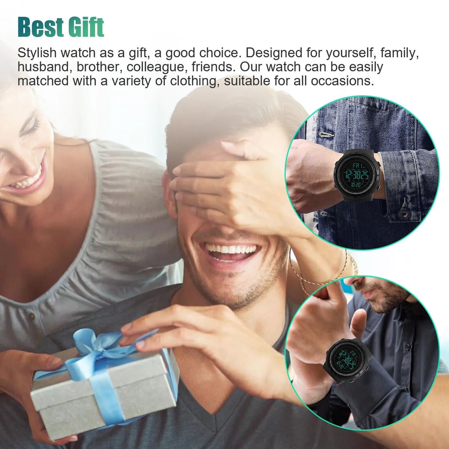 SKMEI Tactical Military Quartz Watch - Waterproof Analog