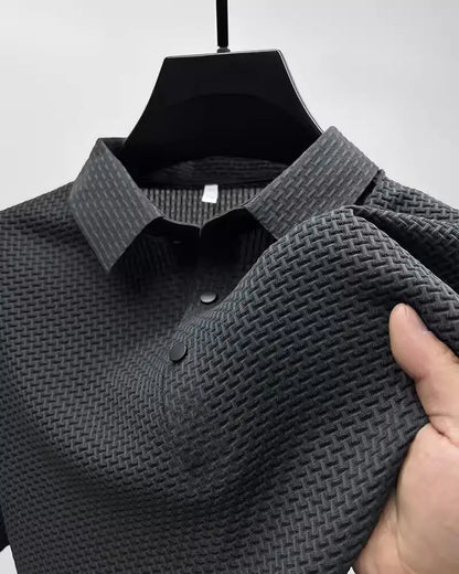 Shorts Lapel T-shirt Men&