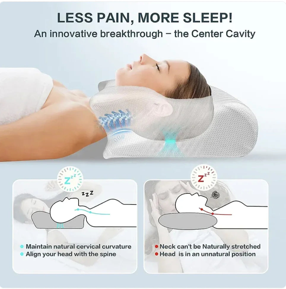 ErgoComfort Cervical Foam Pillow