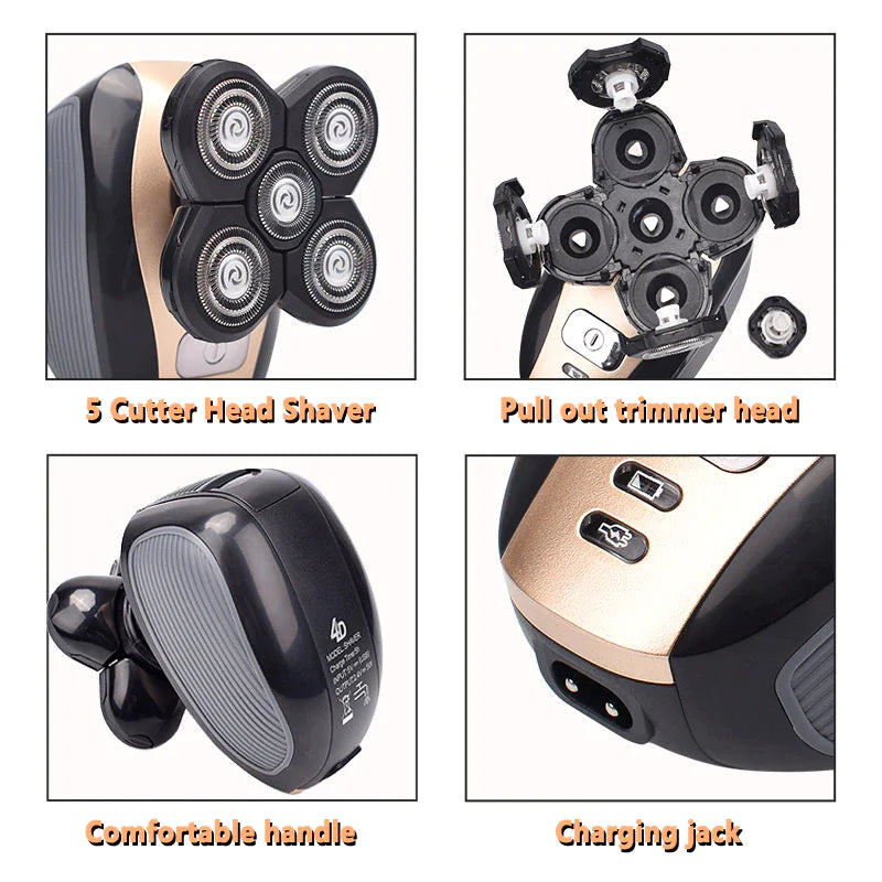 5-in-1 Versatile Electric Shaver Kit
