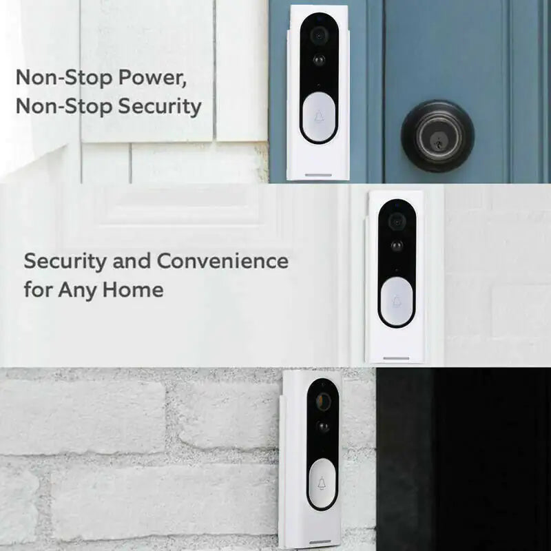 HD 1080P WiFi Ring Doorbell with Security Camera