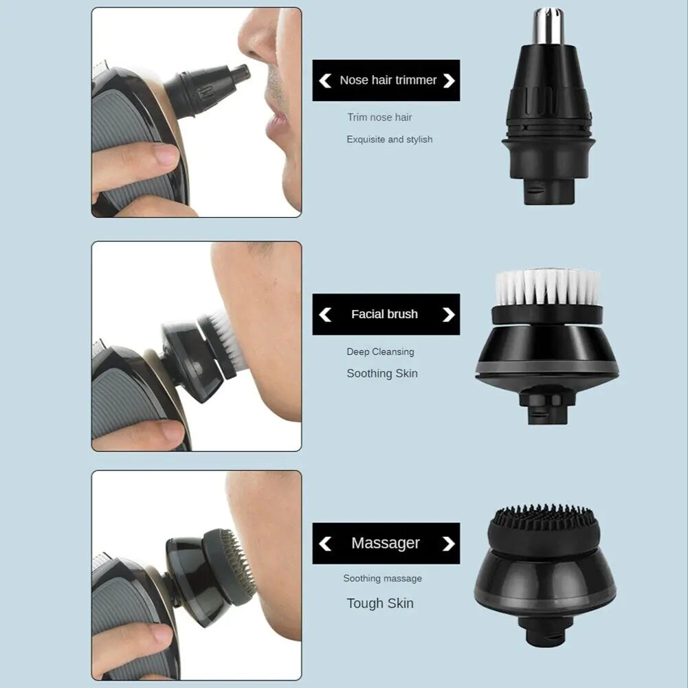 5-in-1 Versatile Electric Shaver Kit