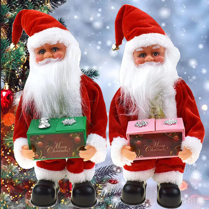 Santa Climber Figurine