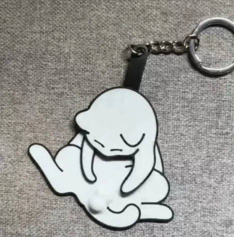 Kitten Acrylic Keychain Pendant
