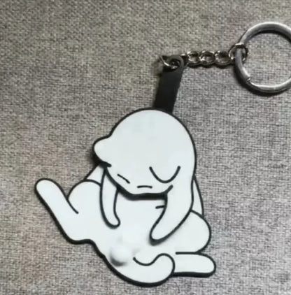 Kitten Acrylic Keychain Pendant