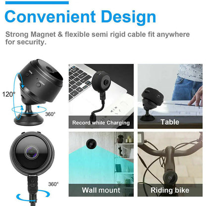 Compact HD WiFi Spy Camera 1080P DVR