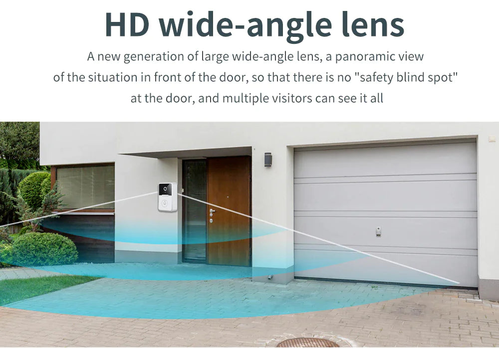 Smart WiFi Video Doorbell with Intercom