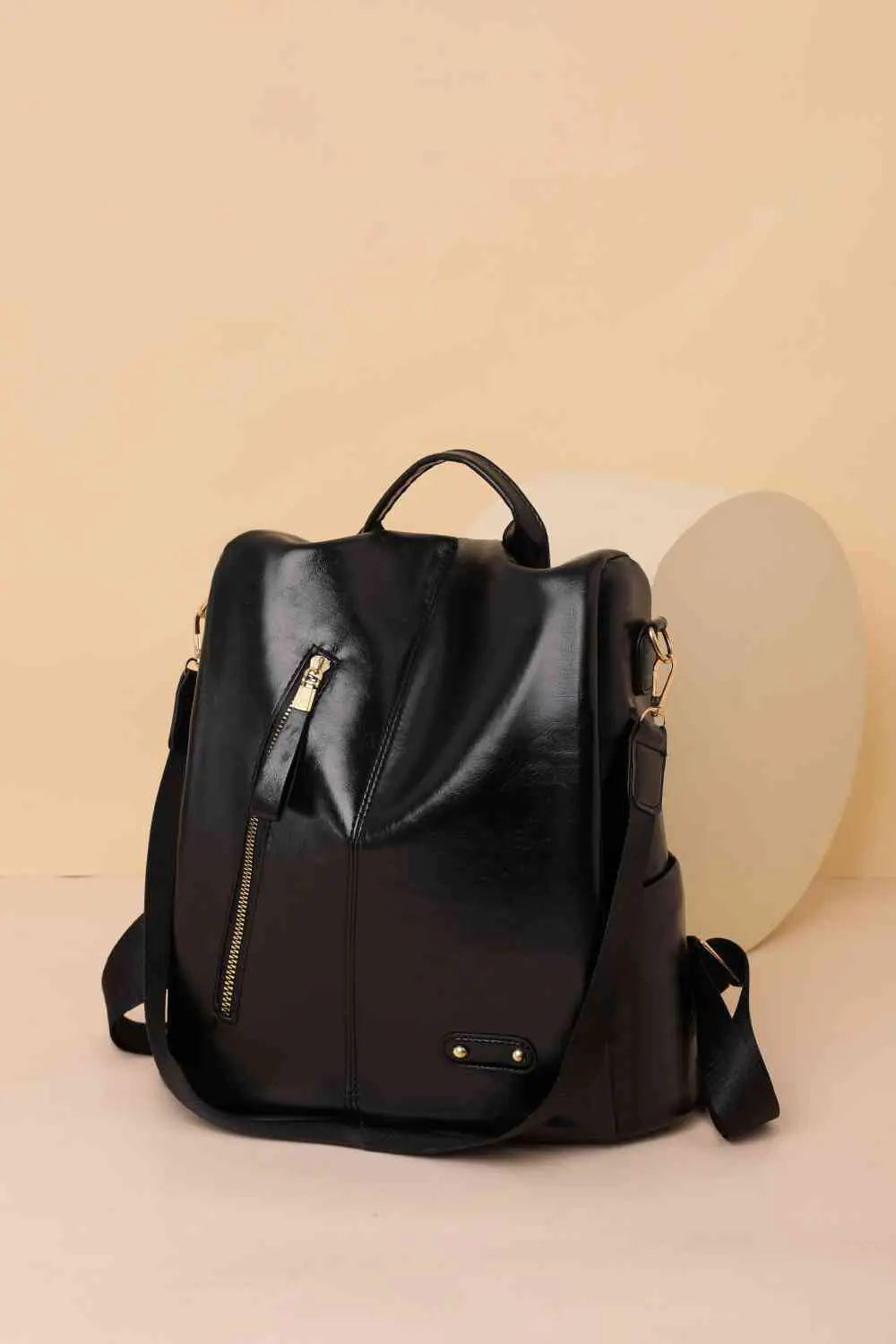 Marcy Chic Zipper Backpack