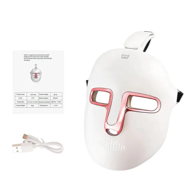 7-Shade LED Skincare Therapy Mask