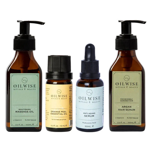 Oilwise Total Firming Essentials, Pure and Natural Extraction, Anti-Aging Hydration