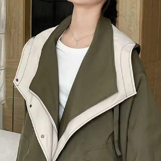 Ladies' Zip-Front Trench Jacket