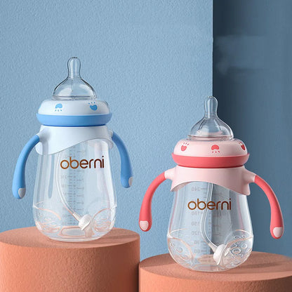 SafeGrip Wide-Mouth Baby Bottle: Anti-Colic &amp; Drop Resistant
