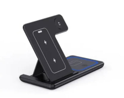 15W Tri-Device Fast Wireless Charging Hub