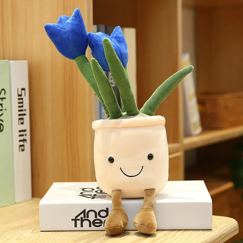 Cheerful Tulip Plush Ornament