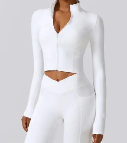 Sleek Zip Yoga Jacket