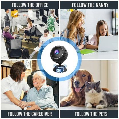 Compact Wireless Nanny Cam HD 1080P DVR