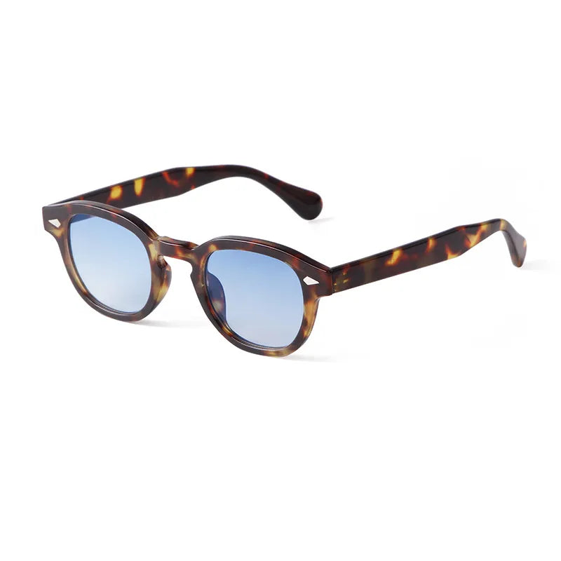 Trendy Small Oval UV Sunglasses