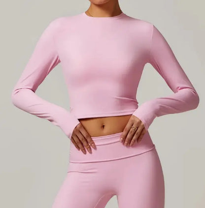 Sleek Long Sleeve Yoga Top